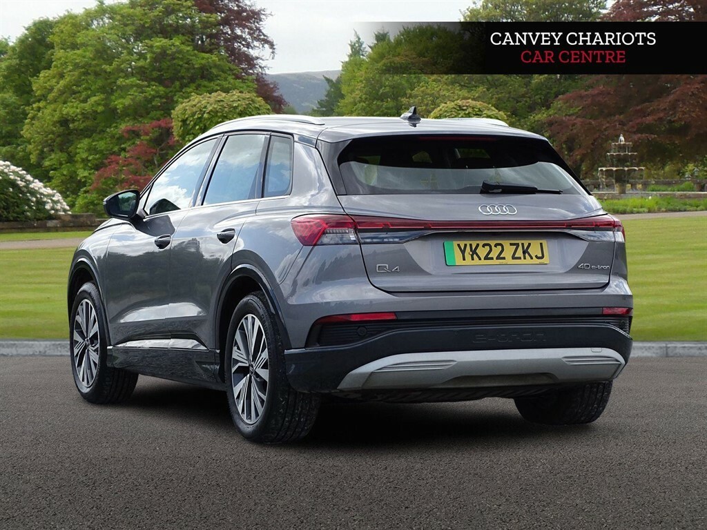 Audi Q4 E Tron 40 Sport 82Kwh YK22ZKJ Grey #4