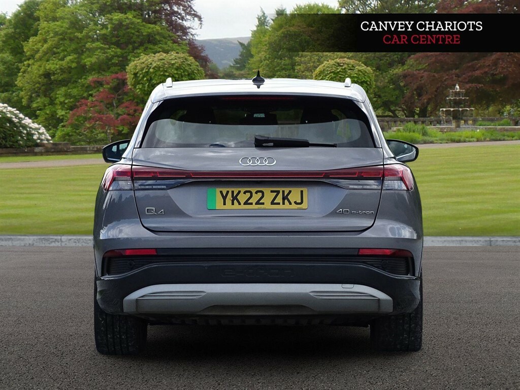 Audi Q4 E Tron 40 Sport 82Kwh YK22ZKJ Grey #6