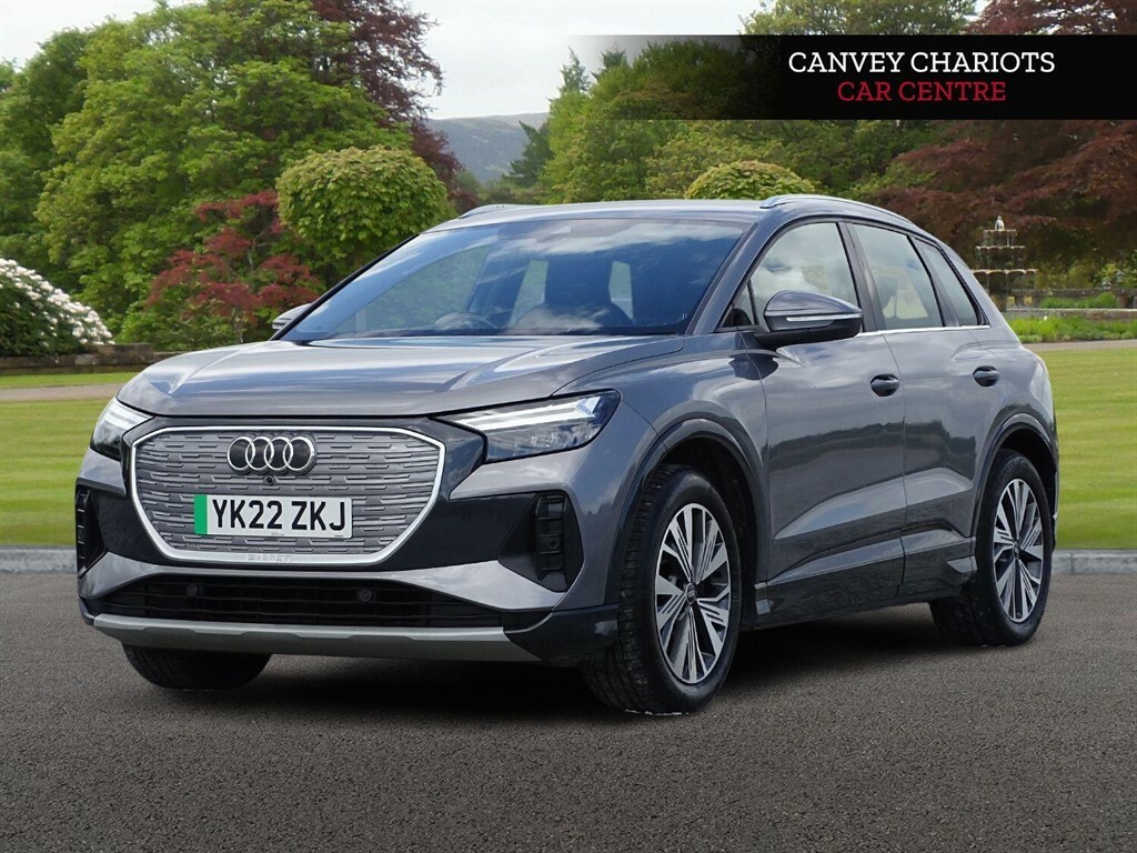 Audi Q4 E Tron 40 Sport 82Kwh YK22ZKJ Grey #3