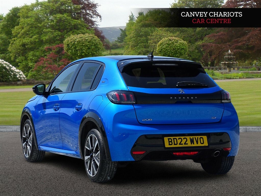 Peugeot 208 1.5 Bluehdi Gt Euro 6 Ss BD22WVO Blue #4