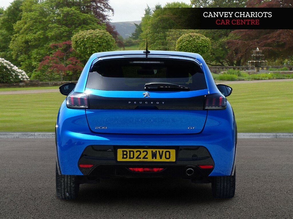 Peugeot 208 1.5 Bluehdi Gt Euro 6 Ss BD22WVO Blue #6