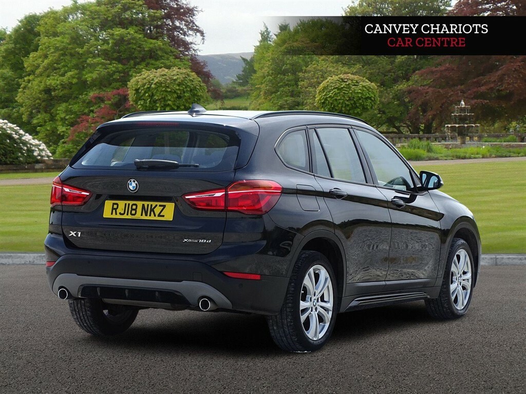 BMW X1 2.0 18D Sport Xdrive Euro 6 Ss RJ18NKZ Black #3