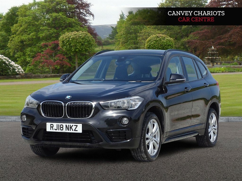 BMW X1 2.0 18D Sport Xdrive Euro 6 Ss RJ18NKZ Black #2