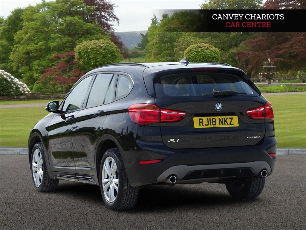 BMW X1 2.0 18D Sport Xdrive Euro 6 Ss RJ18NKZ Black #4