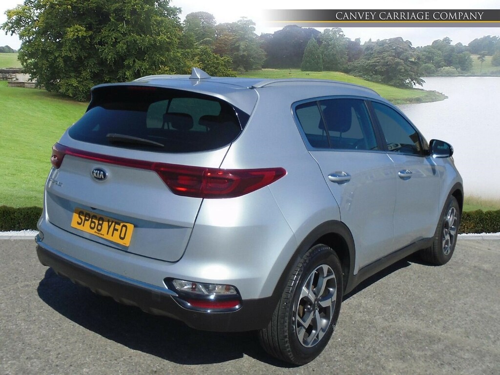 Kia Sportage 1.6 Crdi 2 Euro 6 Ss SP68YFO Silver #3
