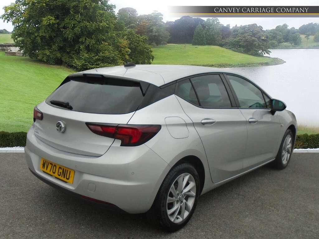 Vauxhall Astra 1.2 Turbo Business Edition Nav Euro 6 Ss WV70GNU Silver #3