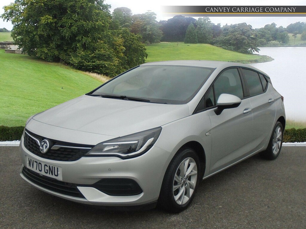Vauxhall Astra 1.2 Turbo Business Edition Nav Euro 6 Ss WV70GNU Silver #2