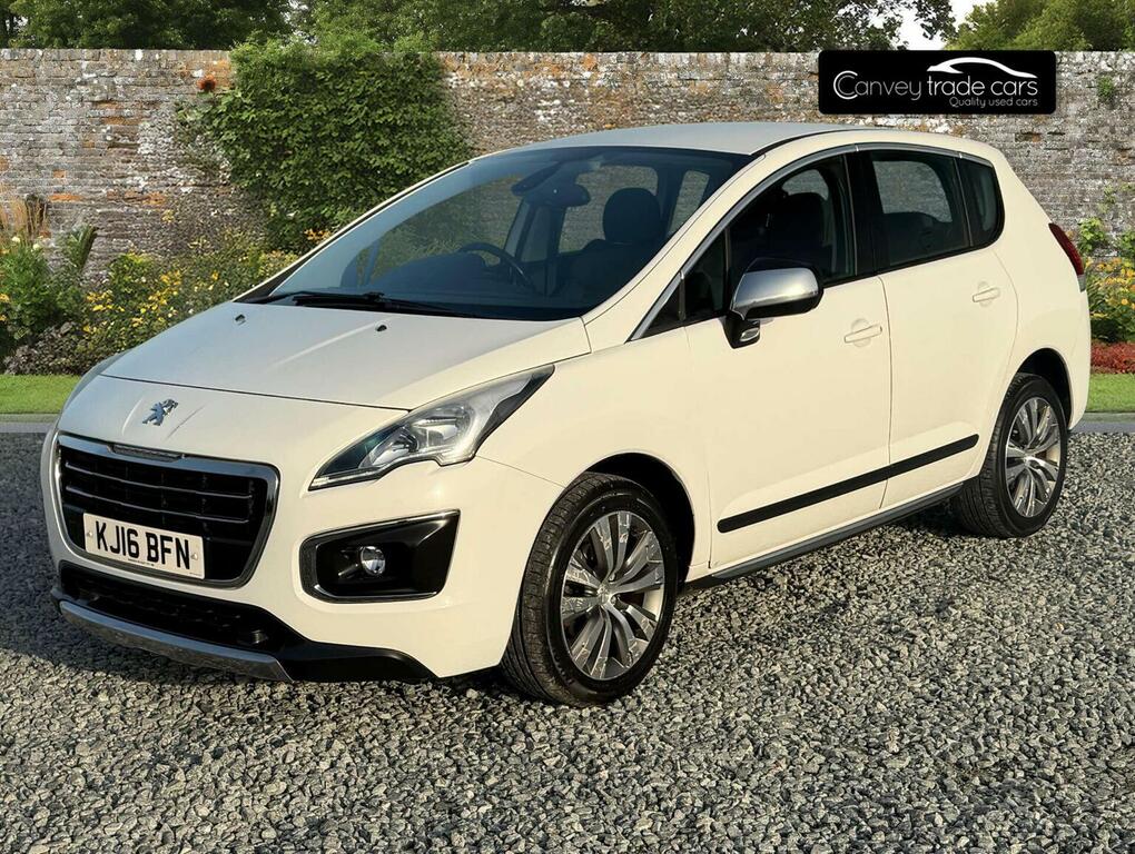 Peugeot 3008 Suv 1.6 Bluehdi Active Eat Euro 6 Ss 2016 KJ16BFN White #5