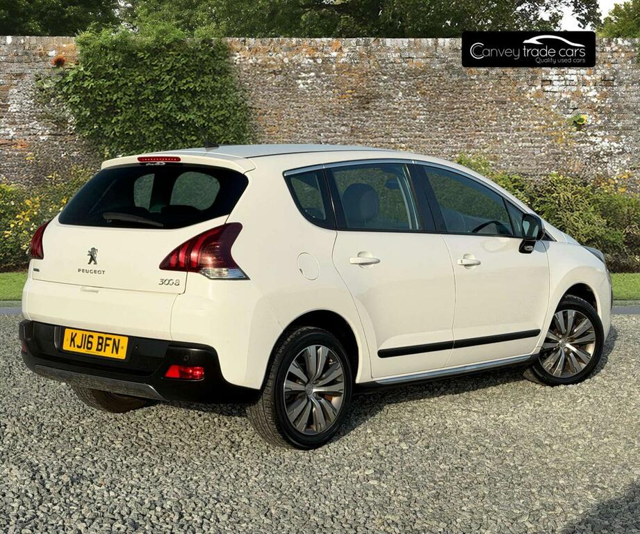 Peugeot 3008 Suv 1.6 Bluehdi Active Eat Euro 6 Ss 2016 KJ16BFN White #6
