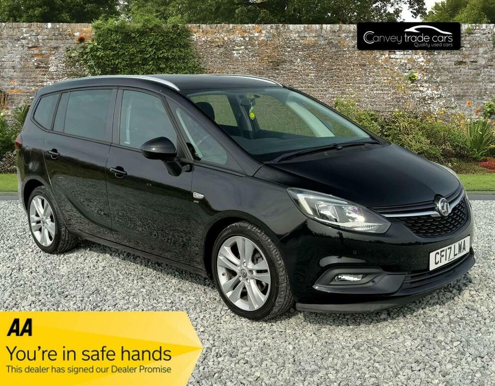 Vauxhall Zafira Tourer Mpv 1.4I Turbo Sri Euro 6 201717 Black