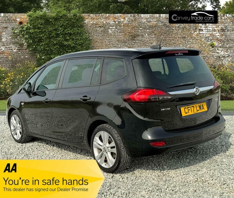 Vauxhall Zafira Tourer Mpv 1.4I Turbo Sri Euro 6 201717 CF17LWA Black #2