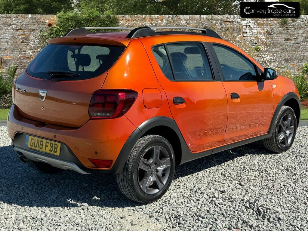 Dacia Sandero Stepway Hatchback 0.9 Tce Se Summit Euro 6 Ss 2018 GU18FBB Orange #6