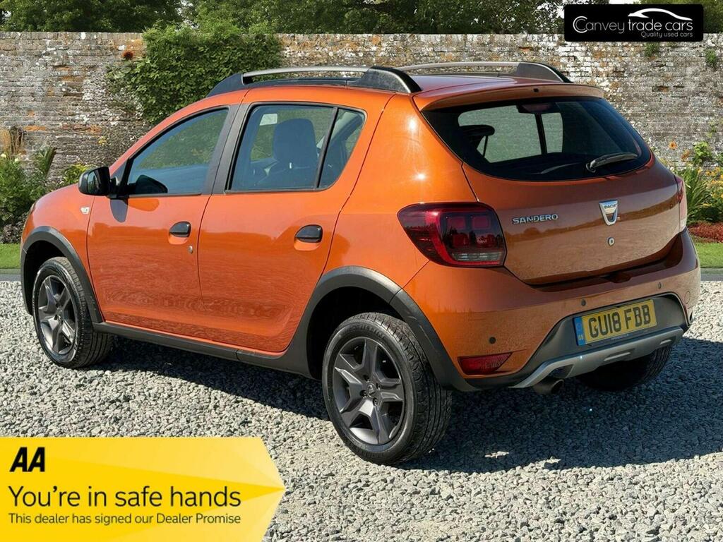 Dacia Sandero Stepway Hatchback 0.9 Tce Se Summit Euro 6 Ss 2018 GU18FBB Orange #2