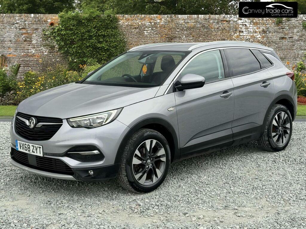 Vauxhall Grandland X Suv 1.5 Turbo D Blueinjection Sport Nav Euro 6 S VX68ZYT Grey #5