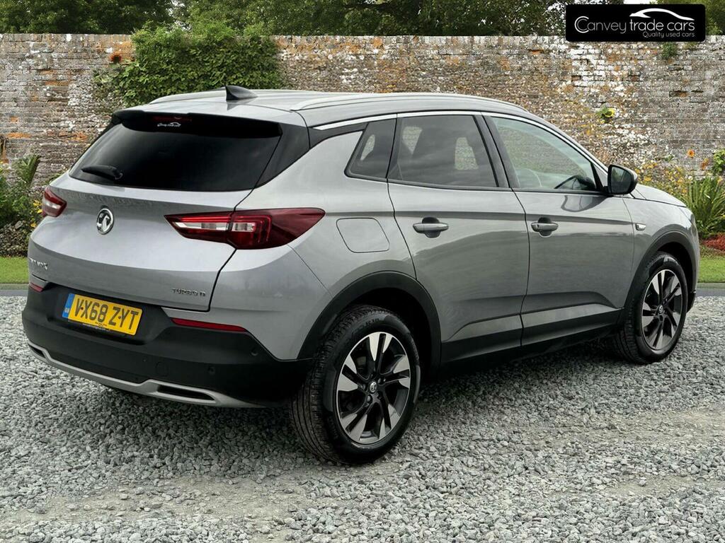 Vauxhall Grandland X Suv 1.5 Turbo D Blueinjection Sport Nav Euro 6 S VX68ZYT Grey #6