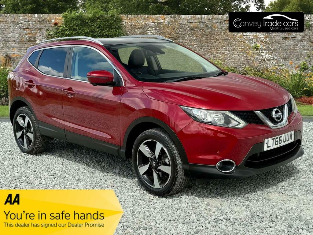 Nissan Qashqai Suv 1.5 Dci N-connecta 2Wd Euro 6 Ss 2016 Red