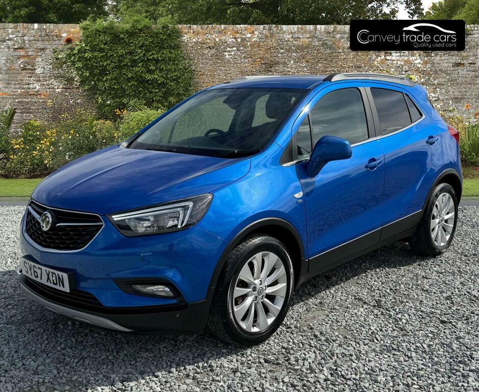 Vauxhall Mokka X Suv 1.4I Turbo Ecotec Elite Euro 6 Ss 2017 SY67XDN Blue #5