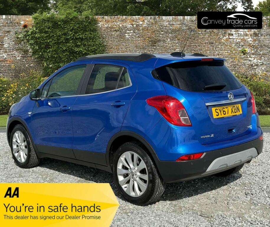 Vauxhall Mokka X Suv 1.4I Turbo Ecotec Elite Euro 6 Ss 2017 SY67XDN Blue #2