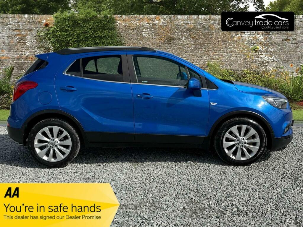 Vauxhall Mokka X Suv 1.4I Turbo Ecotec Elite Euro 6 Ss 2017 SY67XDN Blue #4