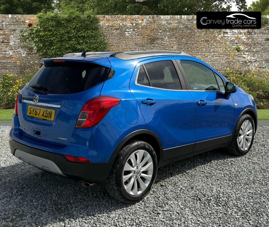 Vauxhall Mokka X Suv 1.4I Turbo Ecotec Elite Euro 6 Ss 2017 SY67XDN Blue #6