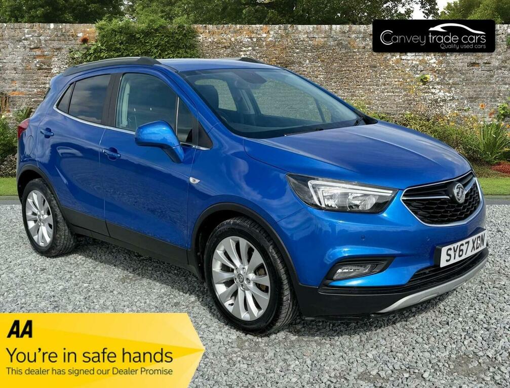 Vauxhall Mokka X Suv 1.4I Turbo Ecotec Elite Euro 6 Ss 2017 Blue