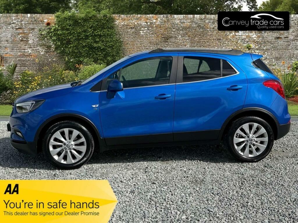 Vauxhall Mokka X Suv 1.4I Turbo Ecotec Elite Euro 6 Ss 2017 SY67XDN Blue #3