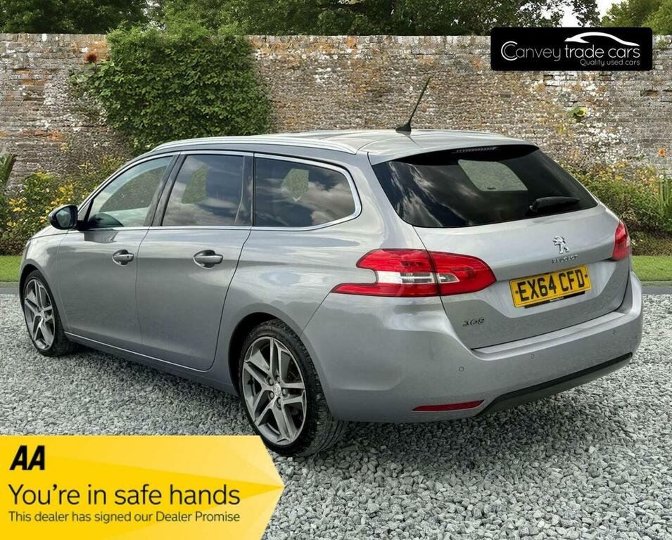 Peugeot 308 SW Estate 1.2 E-thp Puretech Feline Euro 6 Ss Grey #2