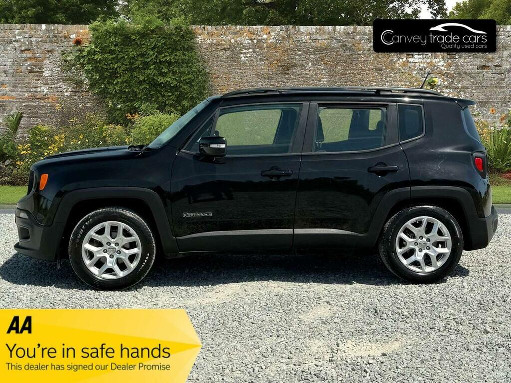 Jeep Renegade Suv 1.6 Multijetii Longitude Euro 6 Ss 201 YN68HPX Black #3