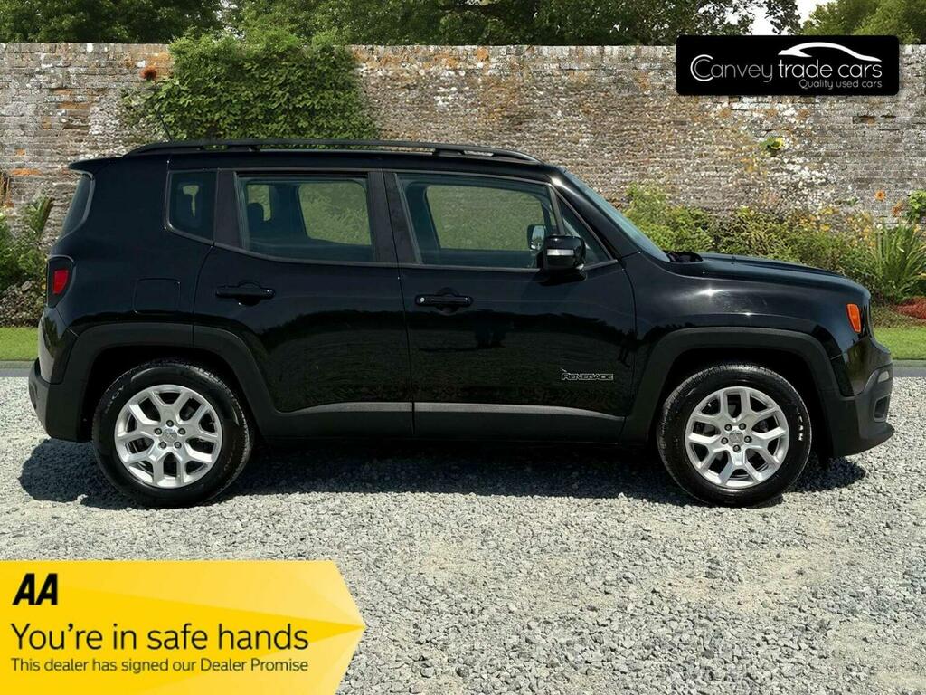 Jeep Renegade Suv 1.6 Multijetii Longitude Euro 6 Ss 201 YN68HPX Black #4