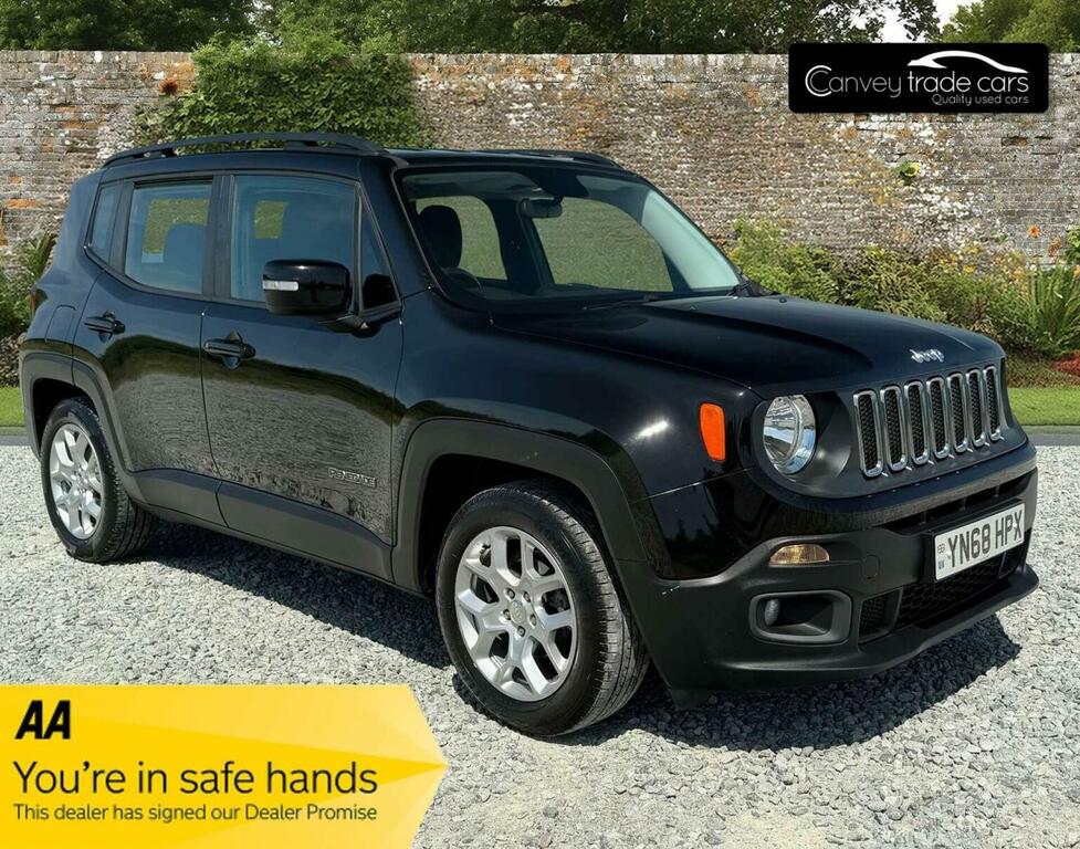 Jeep Renegade Suv 1.6 Multijetii Longitude Euro 6 Ss 201 Black