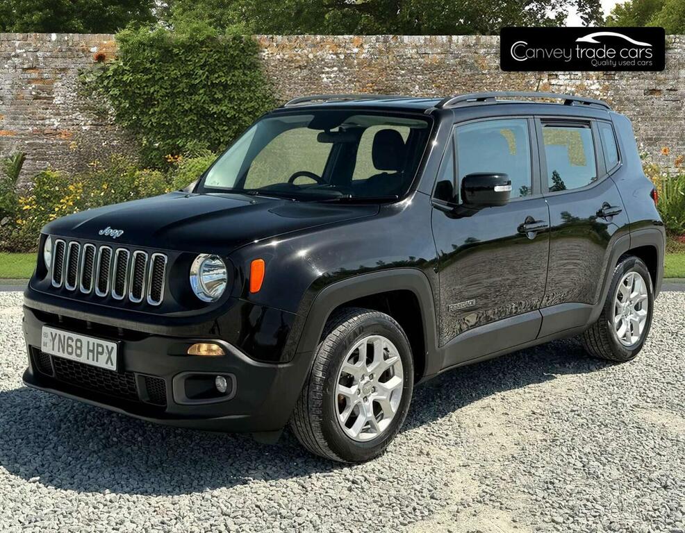 Jeep Renegade Suv 1.6 Multijetii Longitude Euro 6 Ss 201 YN68HPX Black #5
