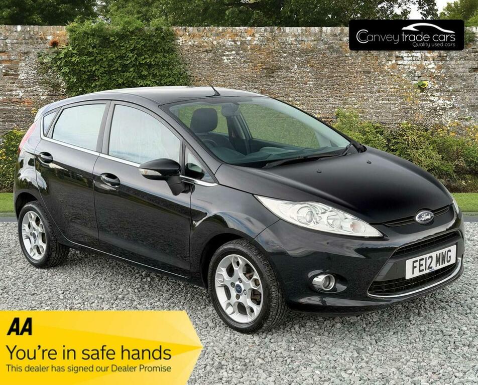 Ford Fiesta Hatchback 1.25 Zetec 201212 Black