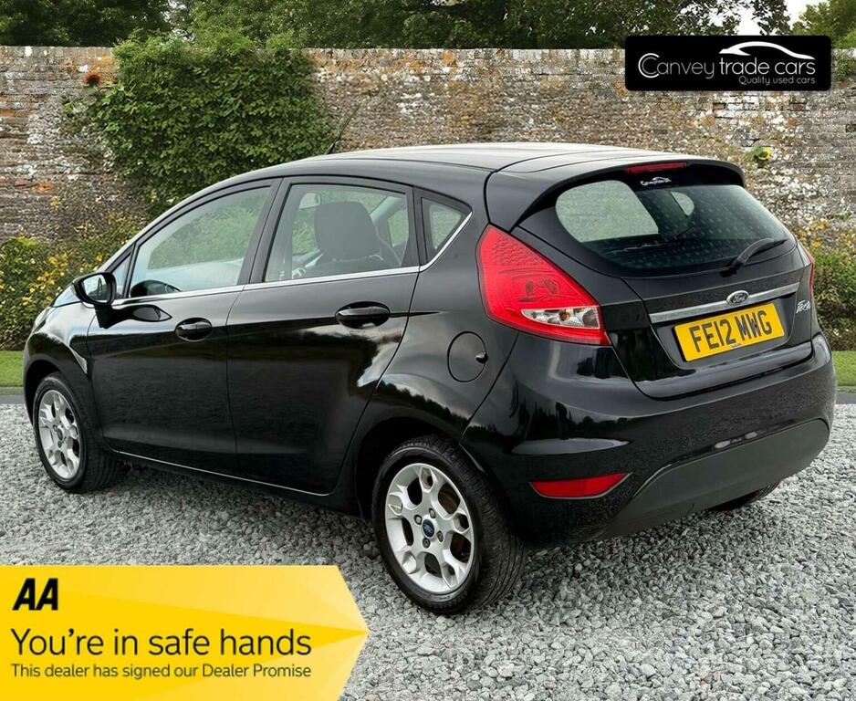 Ford Fiesta Hatchback 1.25 Zetec 201212 FE12MWG Black #2