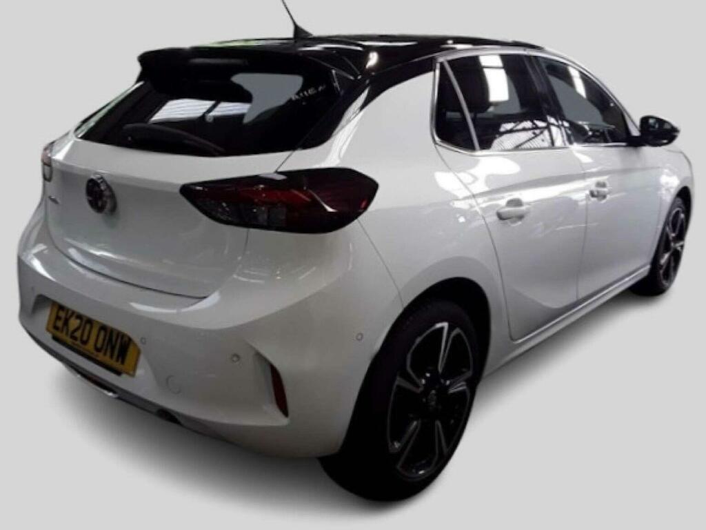 Vauxhall Corsa Hatchback 1.2 Turbo Elite Nav Premium Euro 6 Ss EK20ONW White #4