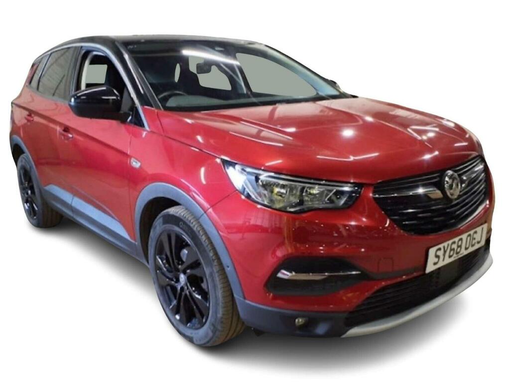 Vauxhall Grandland X Suv 1.2 Turbo Sport Nav Euro 6 Ss 201868 Red