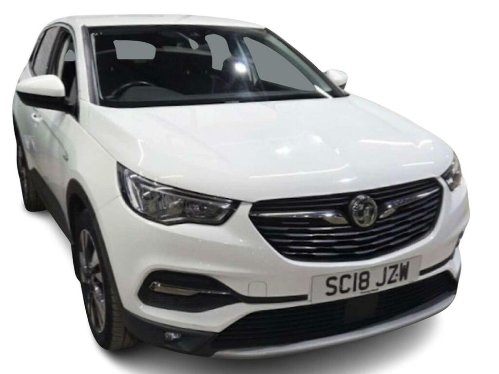 Vauxhall Grandland X Suv 1.6 Turbo D Blueinjection Sport Nav Euro White
