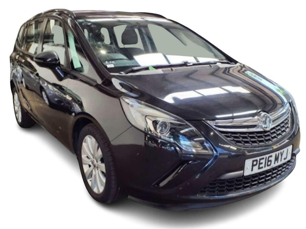 Vauxhall Zafira Tourer Mpv 1.6 Cdti Ecoflex Design Euro 6 Ss 2016 Black