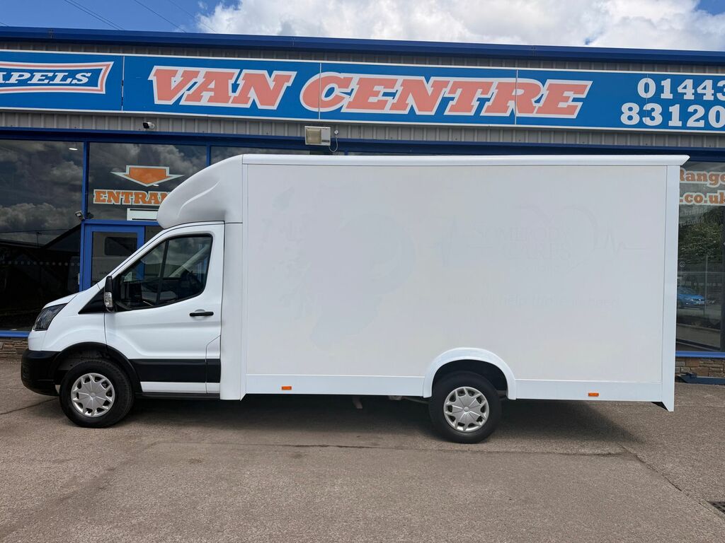 Ford Transit Custom 2.0 350 Ecoblue Low Floor Luton YR21DSO White #3