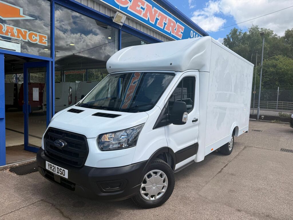 Ford Transit Custom 2.0 350 Ecoblue Low Floor Luton White