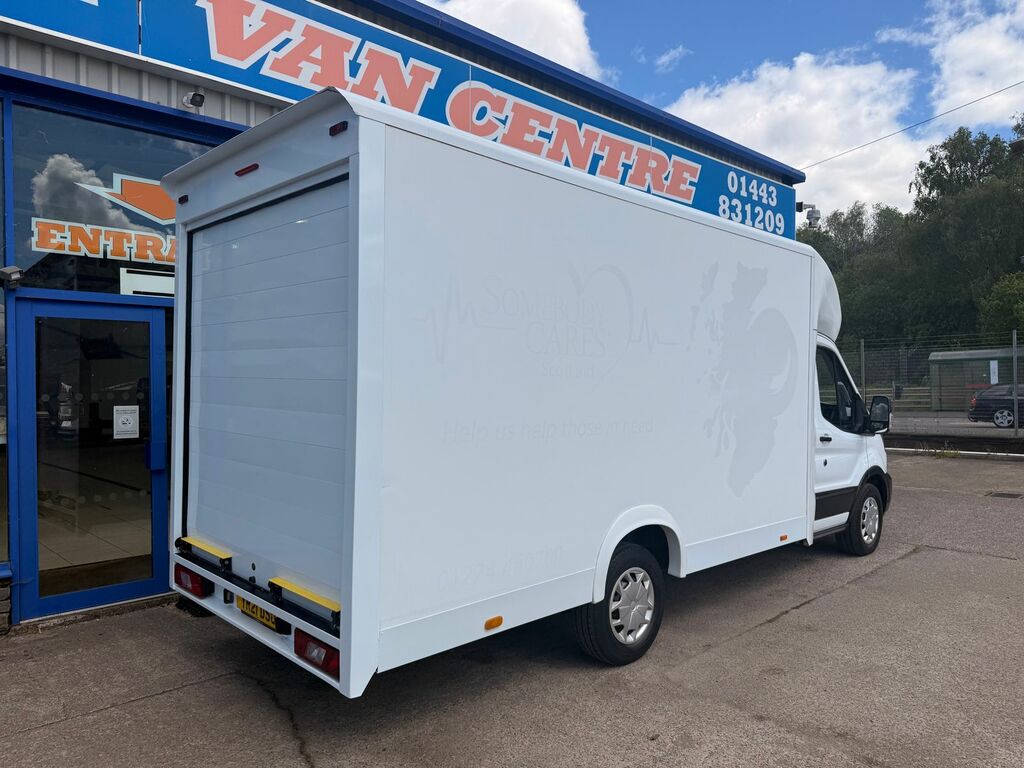 Ford Transit Custom 2.0 350 Ecoblue Low Floor Luton YR21DSO White #6