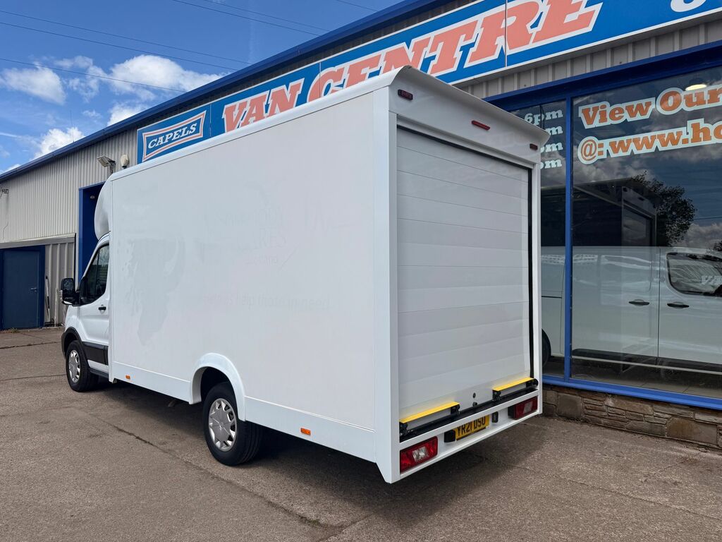 Ford Transit Custom 2.0 350 Ecoblue Low Floor Luton YR21DSO White #4