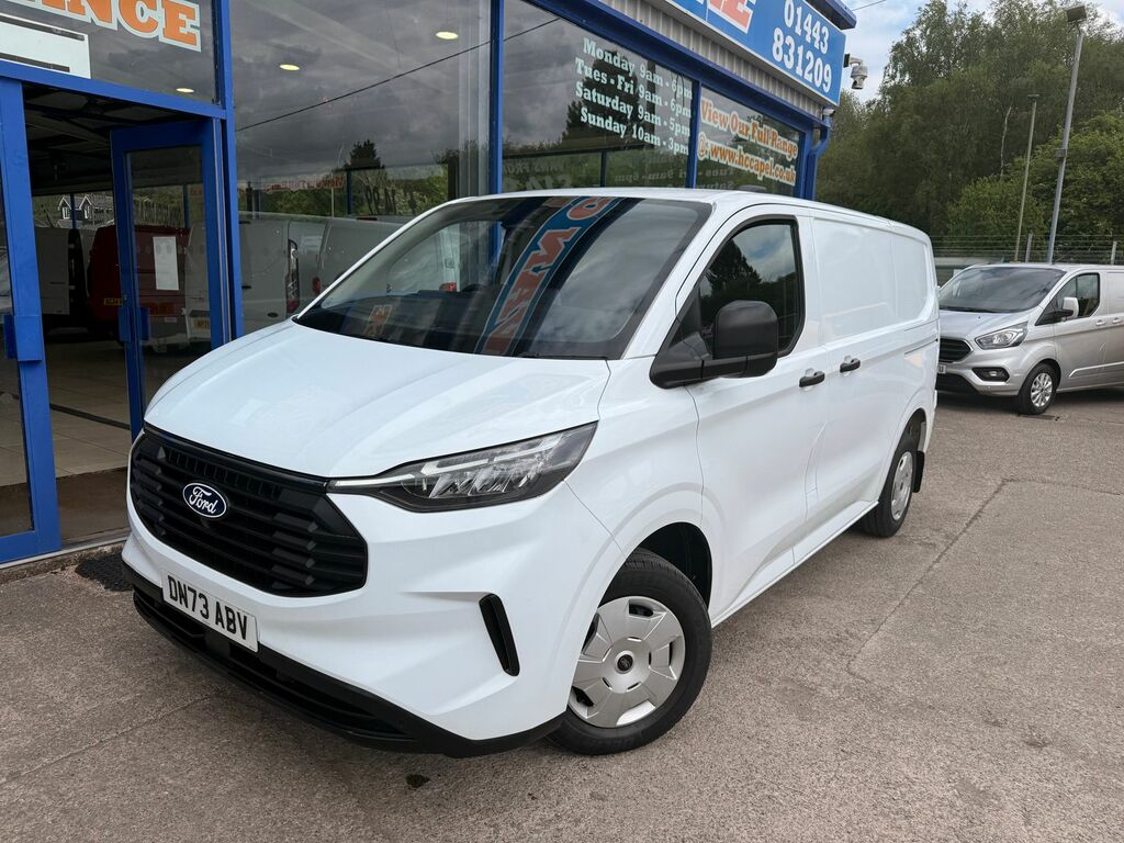 Ford Transit Custom 2.0 300 Ecoblue Trend Panel Van White