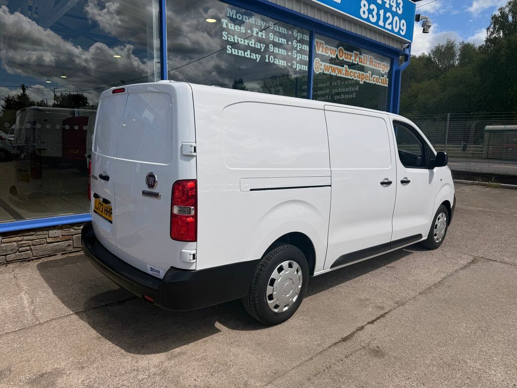 Fiat Scudo 1.5 Bluehdi Panel Van 6Dr Lwb Euro 6 LJ73HHP White #6