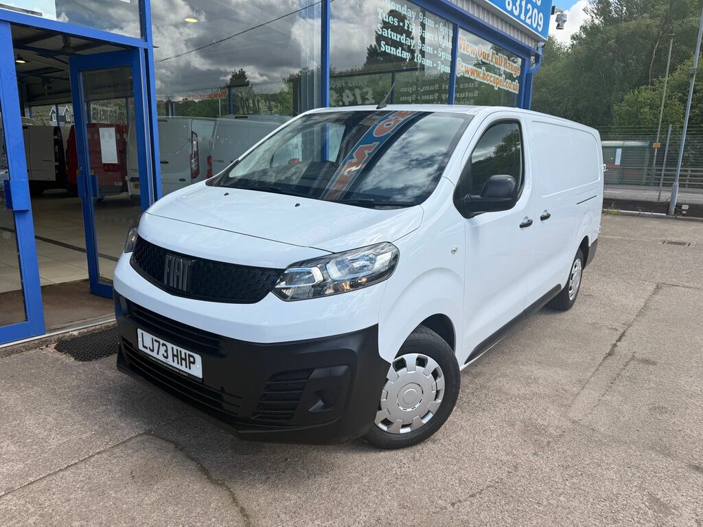 Fiat Scudo 1.5 Bluehdi Panel Van 6Dr Lwb Euro 6 White