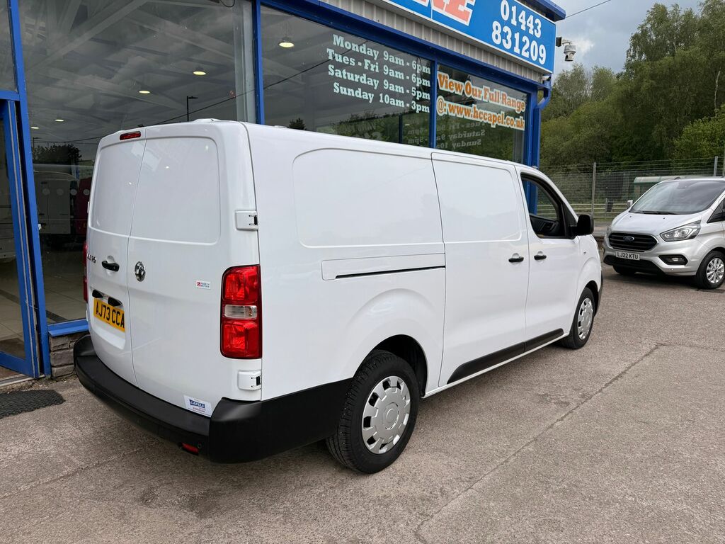 Vauxhall Vivaro 1.5 Turbo D 2900 Prime Panel Van 6Dr AJ73CCA White #6