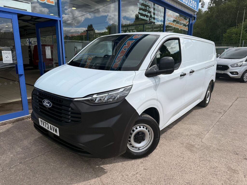 Ford Transit Custom 2.0 320 Ecoblue Leader Panel Van White