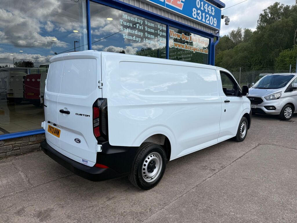 Ford Transit Custom 2.0 320 Ecoblue Leader Panel Van YV73AVW White #6