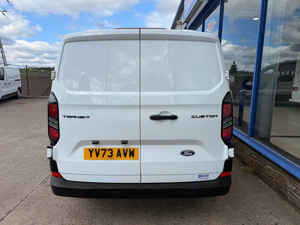 Ford Transit Custom 2.0 320 Ecoblue Leader Panel Van YV73AVW White #5