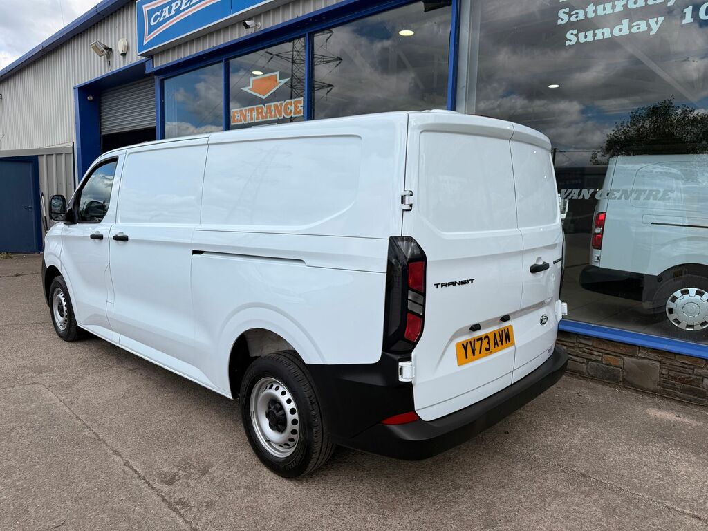 Ford Transit Custom 2.0 320 Ecoblue Leader Panel Van YV73AVW White #4