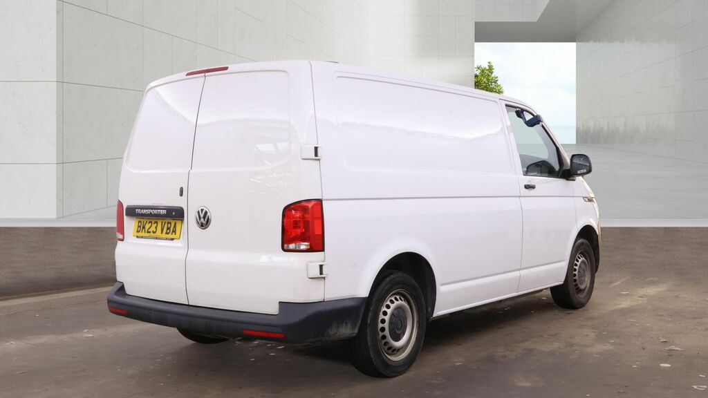 Volkswagen Transporter 2.0 Tdi T32 Startline Panel Van BK23VBA White #4